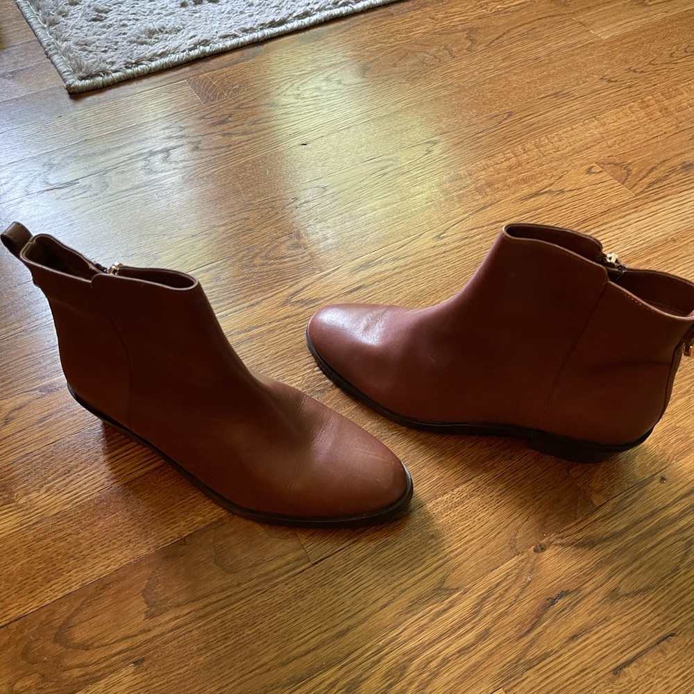 Leather Coach boots size 6.5